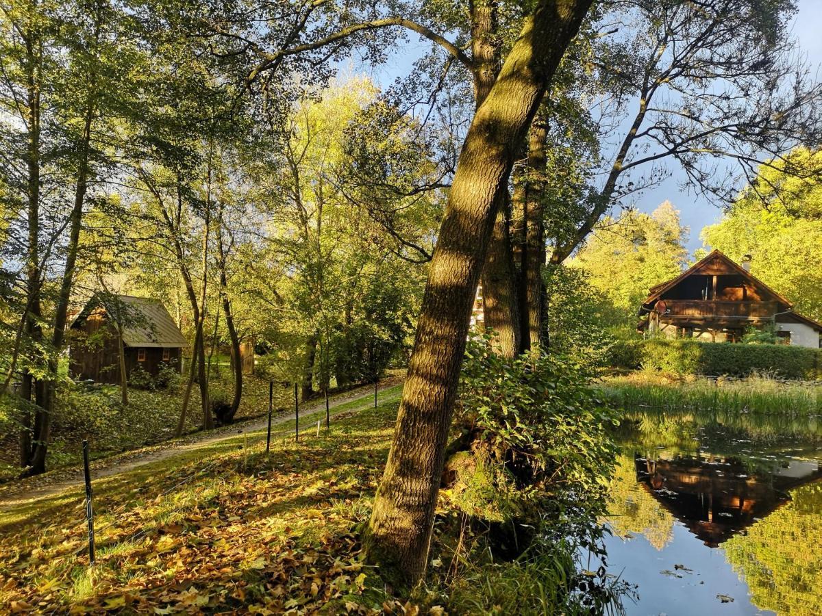 Apartmány Červený Dvůr Chvalšiny Exterior foto