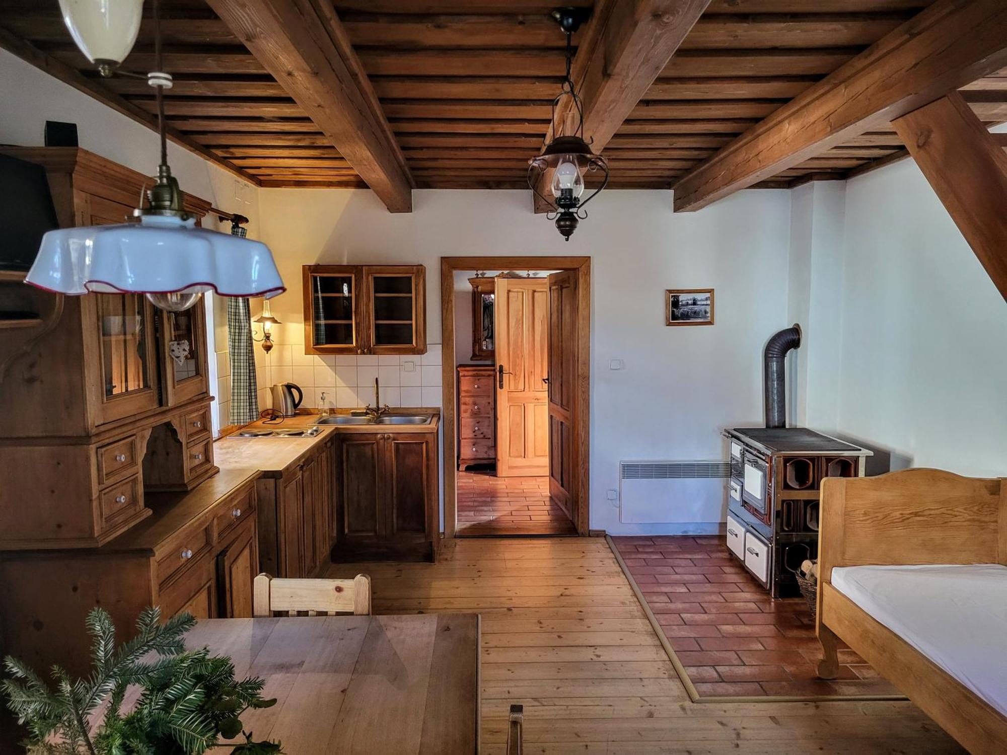 Apartmány Červený Dvůr Chvalšiny Exterior foto